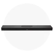 ACCUVOICE AV855 SOUNDBAR WITH DUAL SUBWOOFERS, 20 LEVELS OF VOICE BOOST, HDMI COMPATIBLE