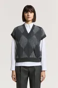 Alpaca and virgin wool-blend sweater