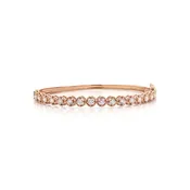 Rose Gold Diamond Bangle