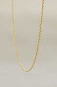 1.6mm Yellow Cable Link Chain