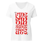 Five Six Seven ATE v-neck t-shirt