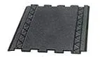 Comfort Zone Interlocking Rubber Mat Center 36" x 24" 2500-RC36 — Anaheim Restaurant Supplies