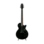 Ascent Collection H-137 P90 Electric Guitar, Black