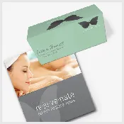 Folded Business Cards