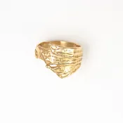 Triple Orchid Print Ring