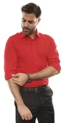New Fashion Dress Shirt (Red) — Ace of Diamond