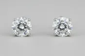 1.00ctw Round Brilliant Diamond Studs