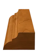 1-1/4 in. x 2-1/4 in. Poplar Crown Molding (By the Foot)