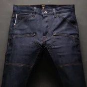 Die Hard Double Knee 14.5oz Straight Leg Shogun Stretch Selvage Denim Jean