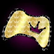 GOLD CONTROLLER CROWN STICKER [+ GAMER PIC] - XBOX