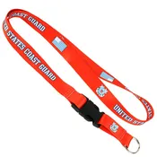 7.62 Design Coast Guard Orange Lanyard - Officially Licensed USCG Product