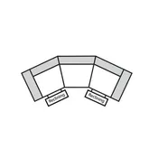 Bedford - 3 Seat Conversational 129"x55"