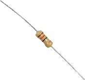 1 Watt Carbon Film Resistors, Pkg of 5