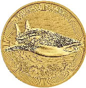 2023 1/4 oz Australian Whale Shark Gold Coin