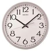 12" Seiko Easy Read Wall Clock with Quiet Sweep Second Hand