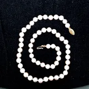 Akoya pearl necklace