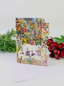 Aurora Bears Blank Laser-Cut Card