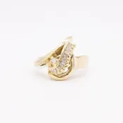 14KT Gold Diamond Fashion Ring