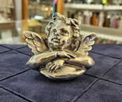 .999 Silver Angel Paperweight