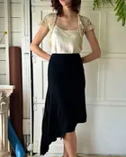 00s Marni Asymmetrical Skirt | S