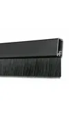 Concealed Fastener Bronze Anodized Aluminum with Brush Door Sweep 36" (673DKB-36) - NGP