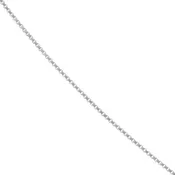 0.55mm Box Chain with Spring Ring and Q-Tag