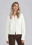 ASHEVILLE women's double zip knit sailor collar sweater