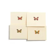 Butterfly Hand-painted Folder Cards | Set of 8