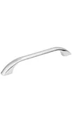 160 MM CENTER-TO-CENTER POLISHED CHROME SQUARE SONOMA CABINET PULL