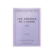 2027 A6 Block Poche Planner - Lavender