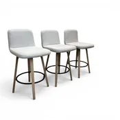 Amisco Visconti Swivel Stools (x3)