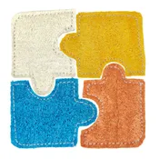 A&E Bird Cage Piece Out Puzzle Loofah Chew