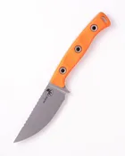 Akris Stonewash Standard G-10 Ember with Black Kydex Sheath (95-10EM-5)