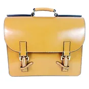 Habermas 2073 Briefcase – 3g English Bridle Leather Suede Lined
