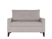 BELLONA Chair And A Half Convertible Chair Twin Sleeper Zigana Light Gray