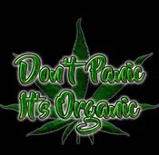 Don't Panic It's Organic -green