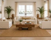Organic Square Teak Coffee Table 32"