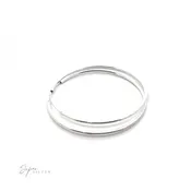 2mm Infinity Hoops