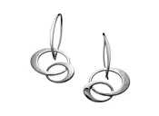 Entwined Elegance Sterling Silver Earrings. — Treasures Fine Jewelry