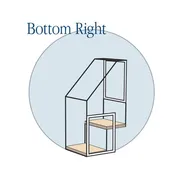 2 Step Catio Stairs - Bottom Right