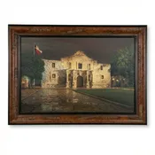 Alamo at Dusk Framed Wall Art