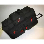 Soft Trunk With Wheels - Black - 243