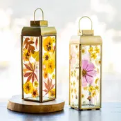 Floral Glass Lantern Workshop - Saturday, October 10, 2026 at 5:00 PM