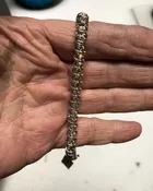 Robert Lance Jewelers & MERITZ-14 Karat White Gold Diamond Tennis Bracelet 4.5 carats