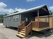14×38 Country T Cabin Park Model – Turn key Display Model -On Display- AVAILABLE NOW
