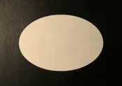 Athletic Oval Design Silly Patch
