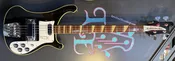 1972 Rickenbacker 4001 JetGlo Checkerboard
