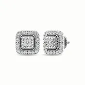 0.40 Ct.Tw. Diamond Stud Earrings
