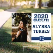 2022 Double Sided Custom Graduate Signs. 24" x 18" Yard Sign — Curtis Print & Design