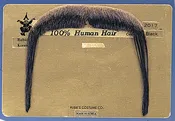 100% Human Hair Mandarin Character Moustache